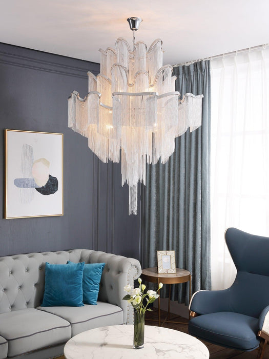 Stream Chain Chandelier-DWHOME