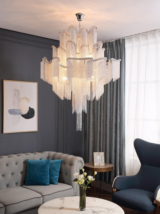 Stream Chain Chandelier-DWHOME