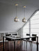 Striped Spinning Top Pendant Light-DWHOME