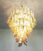 Stunning Murano Caramel Glass Petals Chandelier-DWHOME