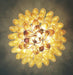 Stunning Murano Caramel Glass Petals Chandelier-DWHOME