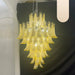 Stunning Murano Caramel Glass Petals Chandelier-DWHOME