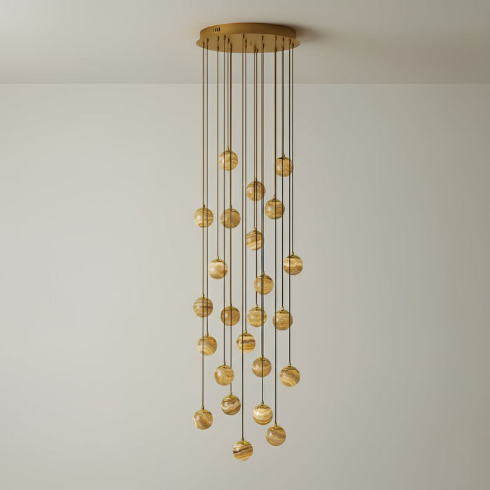 Sultana Alabaster Cluster Chandelier - Vakkerlight