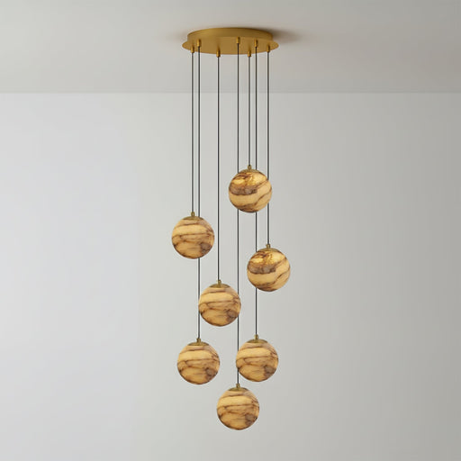 Sultana Alabaster Cluster Chandelier - Vakkerlight