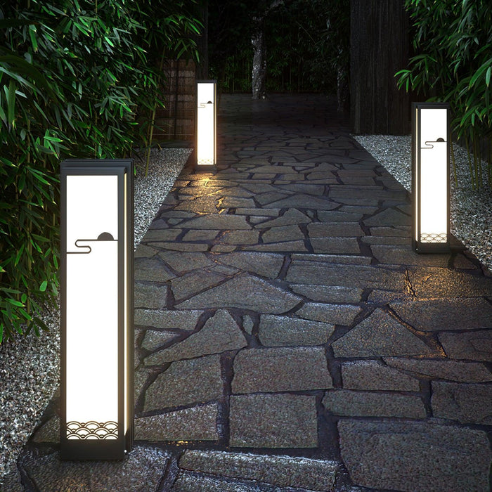 Sunrise Pattern Outdoor Light-DWHOME