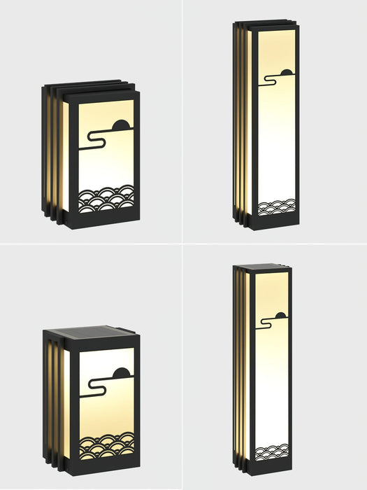 Sunrise Pattern Outdoor Light-DWHOME