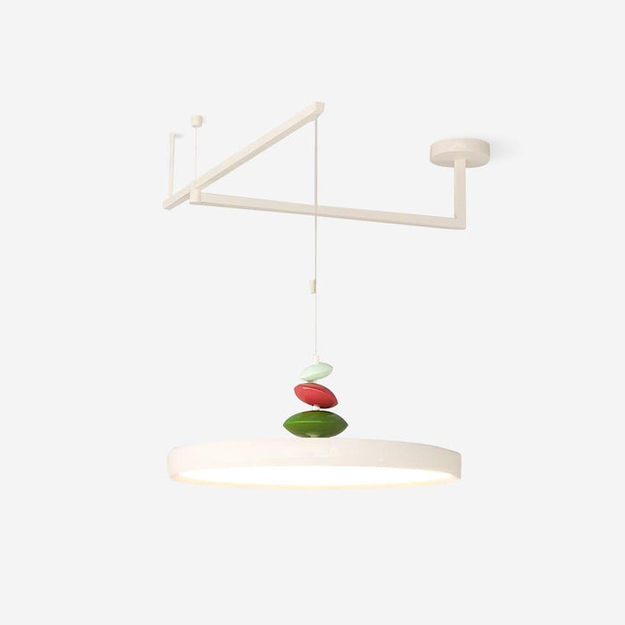 Swing Arm Stone Pendant Light-DWHOME