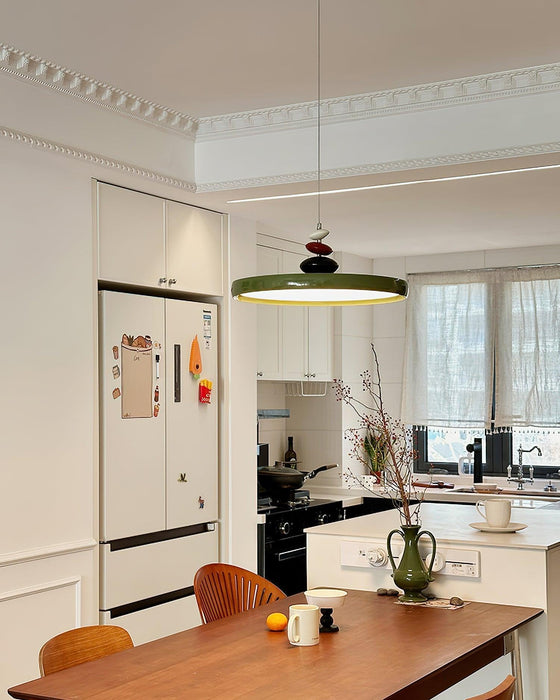 Swing Arm Stone Pendant Light-DWHOME
