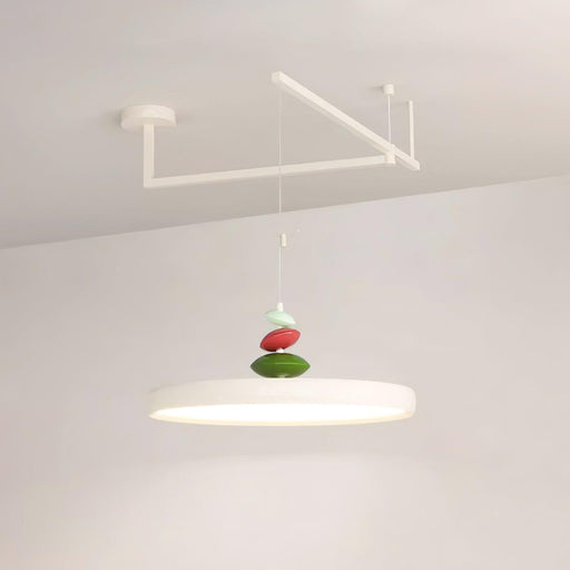 Swing Arm Stone Pendant Light-DWHOME