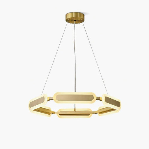 Swirl Chandelier-DWHOME