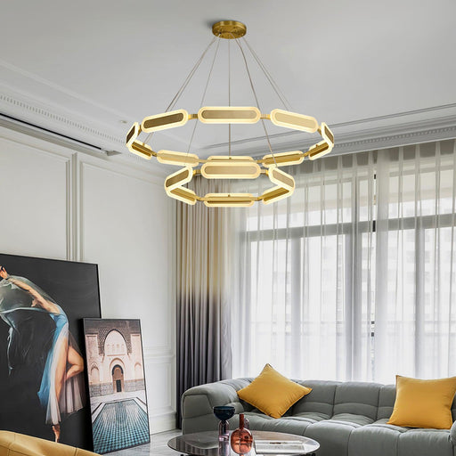 Swirl Chandelier-DWHOME