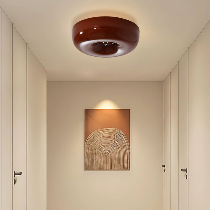 Swirl Glass Ceiling Lamp-DWHOME