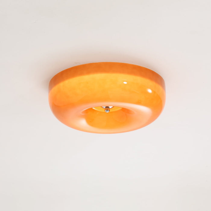 Swirl Glass Ceiling Lamp-DWHOME