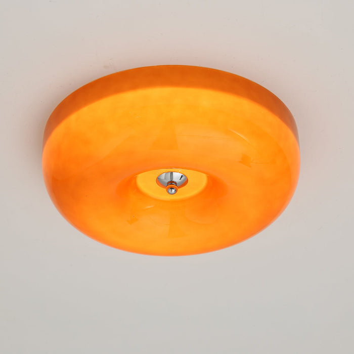 Swirl Glass Ceiling Lamp-DWHOME