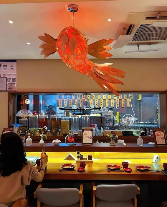 Swirl Koi Chandelier-DWHOME