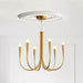 Swoop Arm Chandelier-DWHOME