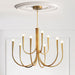 Swoop Arm Chandelier-DWHOME