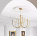Swoop Arm Chandelier-DWHOME