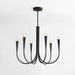 Swoop Arm Chandelier-DWHOME
