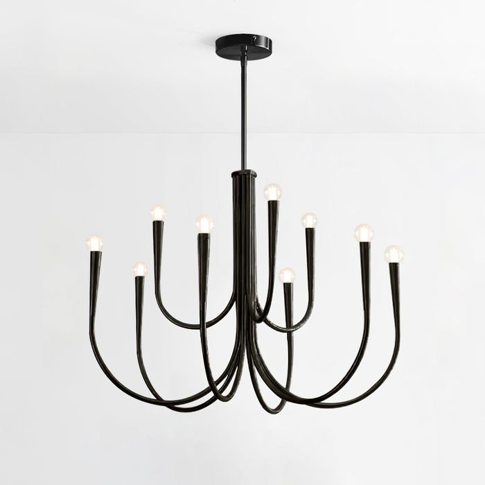 Swoop Arm Chandelier-DWHOME