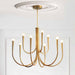 Swoop Arm Chandelier-DWHOME
