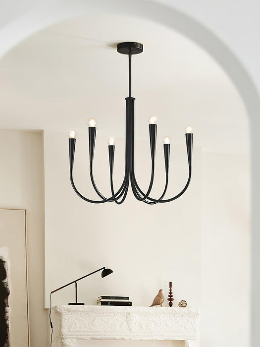 Swoop Arm Chandelier-DWHOME