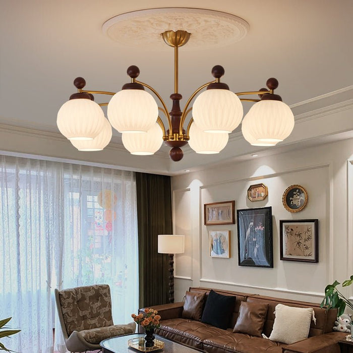 Sylvan Orb Chandelier-DWHOME