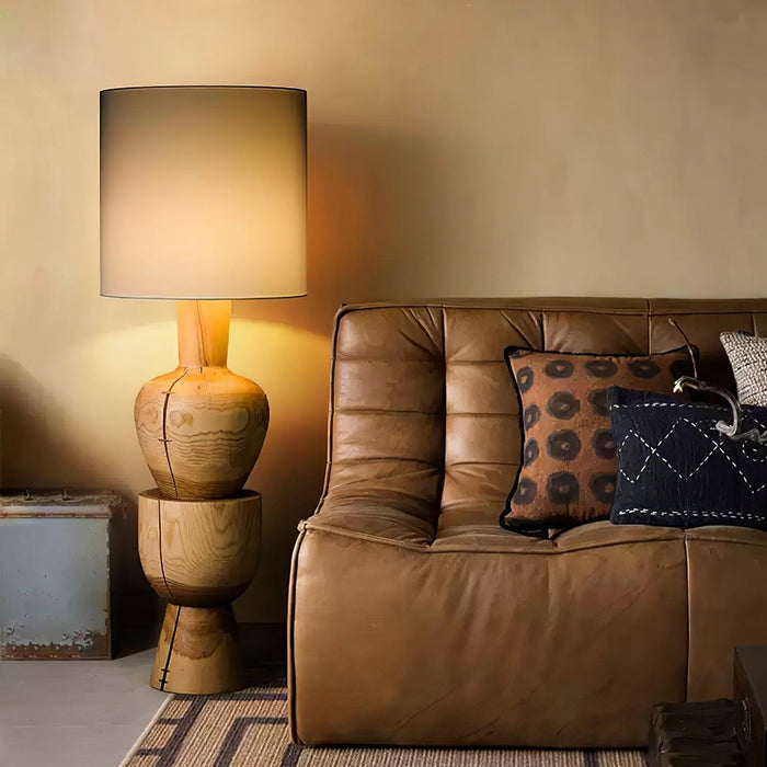 Sylvia Wood Floor Lamp - DWHOME