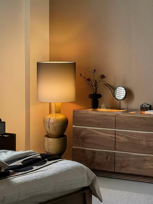 Sylvia Wood Floor Lamp - DWHOME