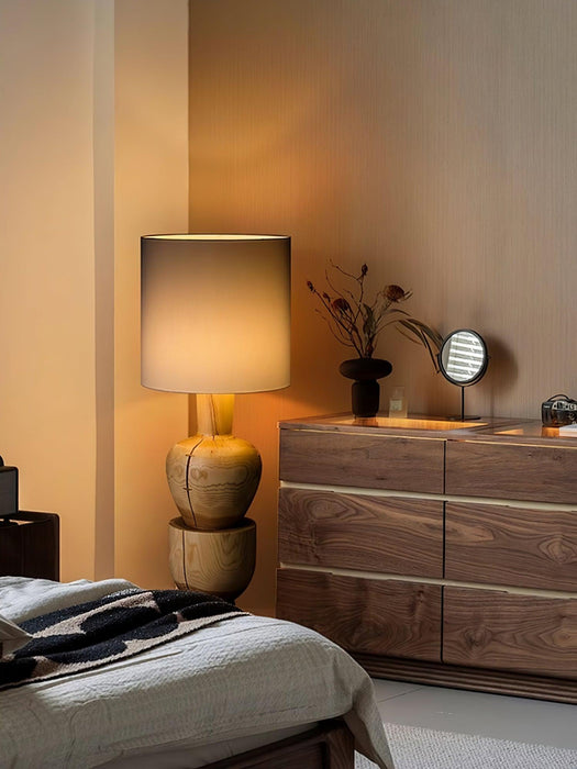Sylvia Wood Floor Lamp - DWHOME