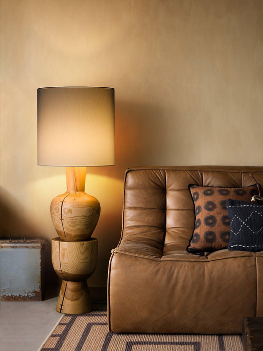 Sylvia Wood Floor Lamp - DWHOME