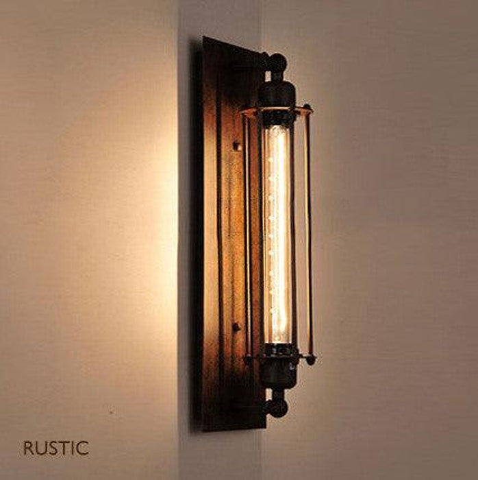 Applique Murale Longue Cage Industrielle Rétro DWHOME