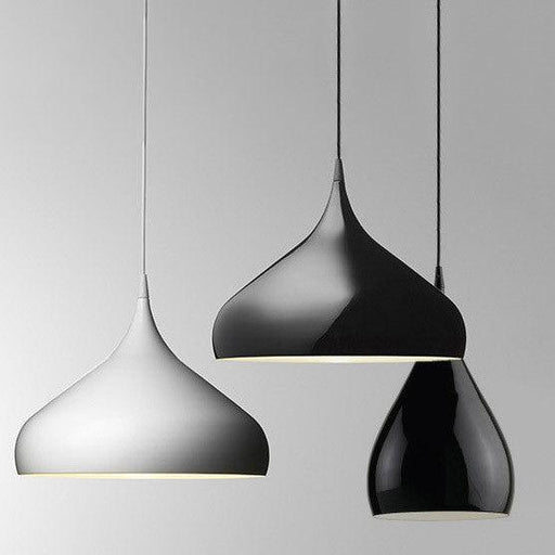 Spinning Teardrop Minimalist Line Pendant Light-DWHOME