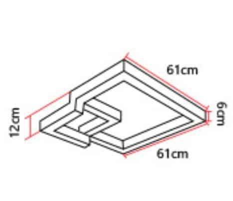 TATIANA Tertis Ceiling Lamp - DWHOME