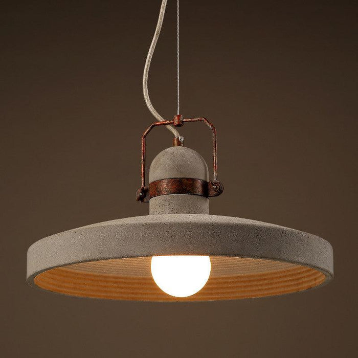 Vardo Concrete Pendant Light-DWHOME