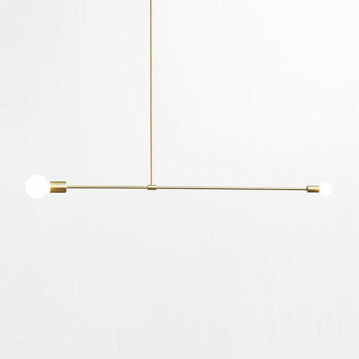 Surry Hills 2 Bulbs Modern Minimalist Line Pendant Light-DWHOME