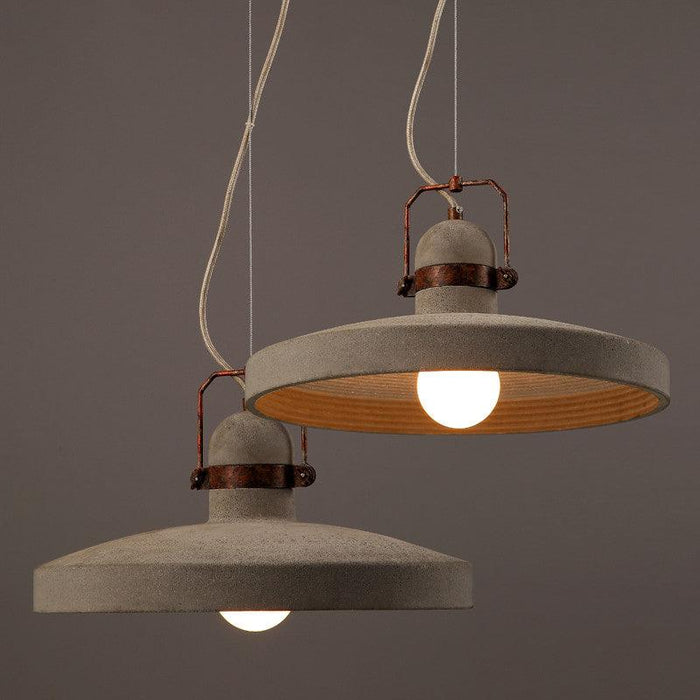 Vardo Concrete Pendant Light-DWHOME