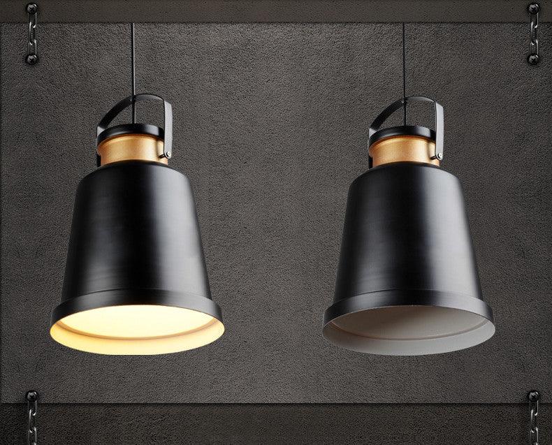 Newman Black Dome Industrial Loft Pendant Light - DWHOME