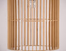 Wooden bird cage pendant light - DWHOME
