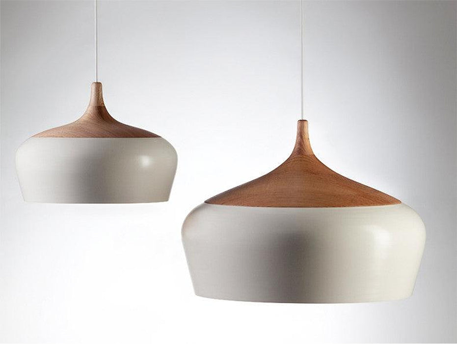 Kalmar Minimalist Wooden Top Pendant Light-DWHOME