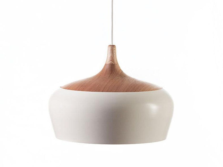 Kalmar Minimalist Wooden Top Pendant Light-DWHOME