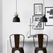 Newman Black Dome Industrial Loft Pendant Light - DWHOME
