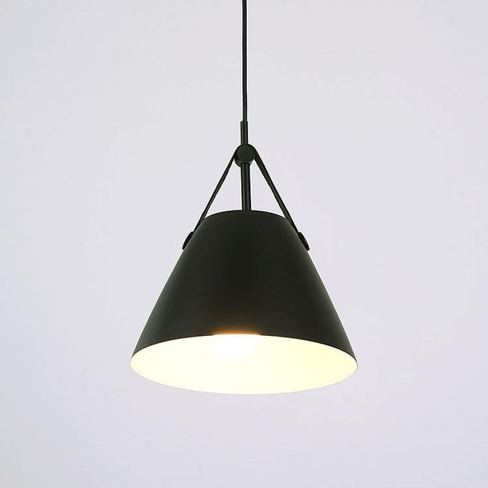 Leather Strap Suspension Minimalist Pendant Light - DWHOME