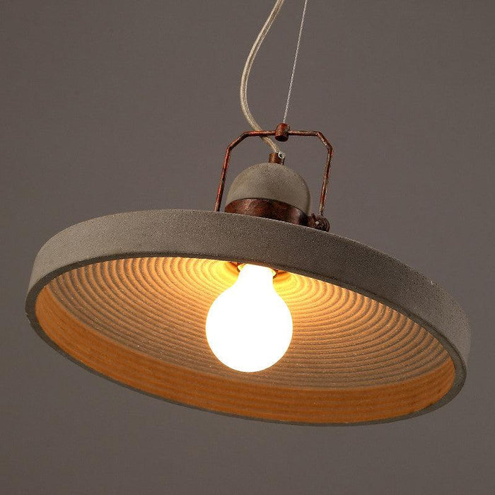 Vardo Concrete Pendant Light-DWHOME