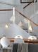 White Glider Minimalist Line Pendant Light - DWHOME