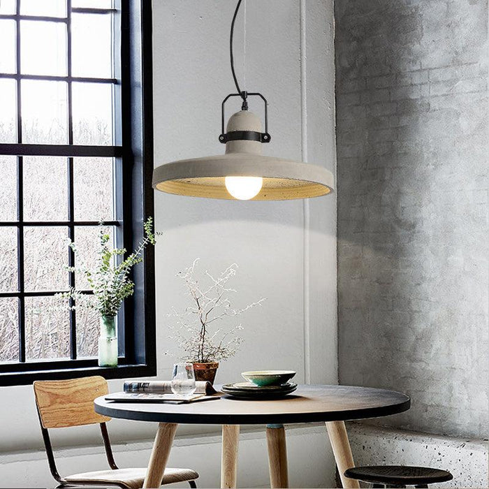 Vardo Concrete Pendant Light-DWHOME