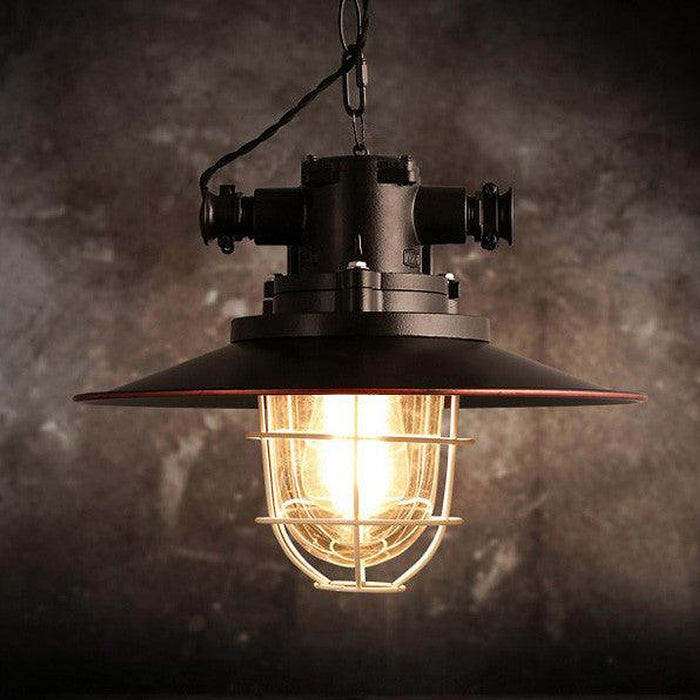 Otto Industrial Retro Pendant Light-DWHOME
