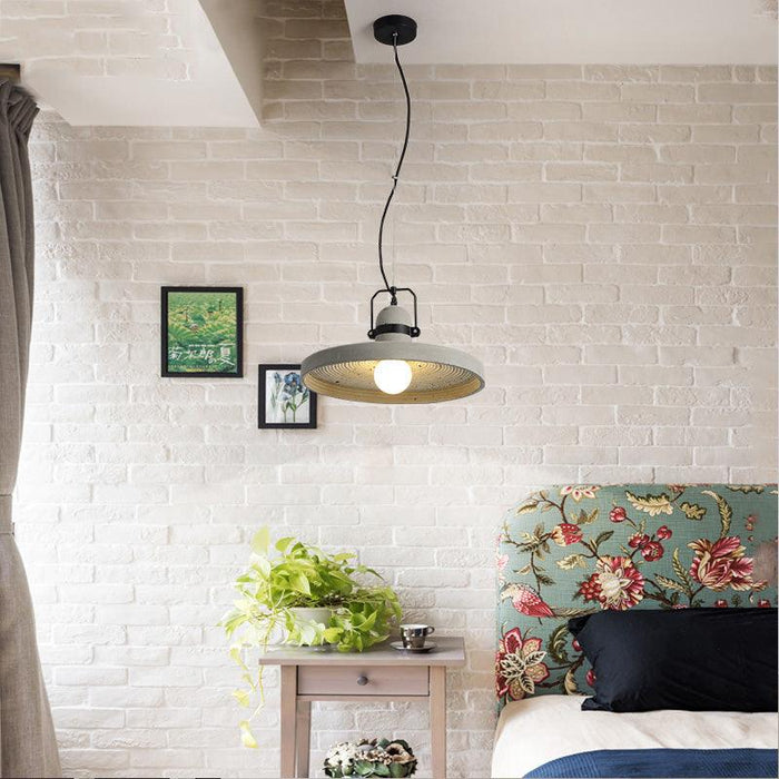 Vardo Concrete Pendant Light-DWHOME