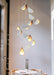White Glider Minimalist Line Pendant Light - DWHOME