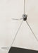 White Glider Minimalist Line Pendant Light - DWHOME